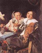 Carousing Couple